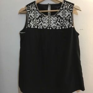 Banana Republic Factory Blue Top M NWT